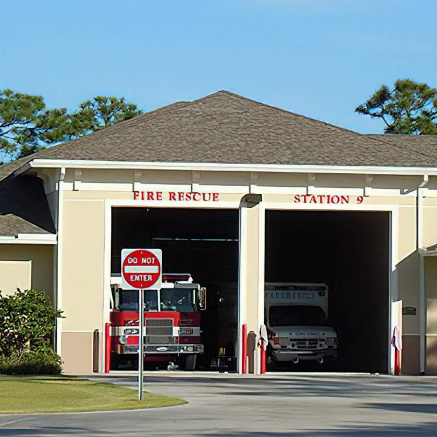 [caption: IRC Fire</br />Station 9] IRC Fire Station 9