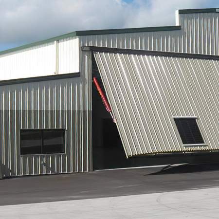 [caption: Sebastian Airport</br />Hangar B] Sebastian Airport Hangar B