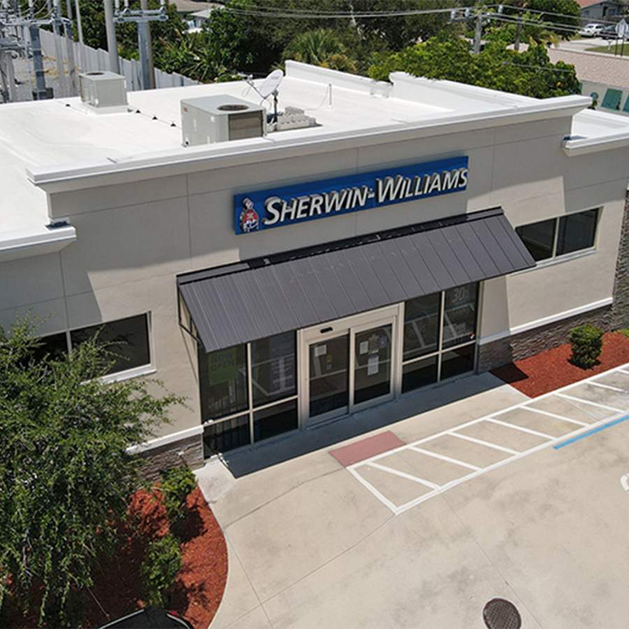 [caption: Sherwin</br />Williams] Sherwin Williams